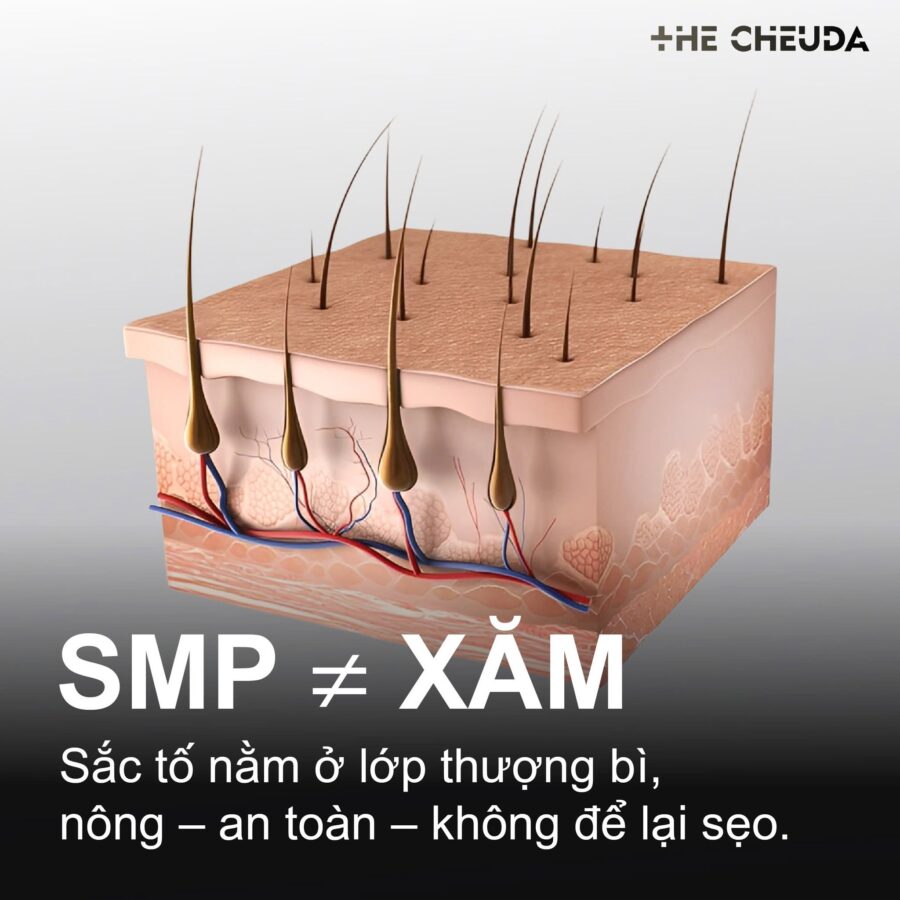 Vi chạm sắc tố da đầu SMP Biotin Extra: Bí mật đằng sau những hạt màu gốc tóc tự nhiên 2 Vi chạm sắc tố da đầu SMP